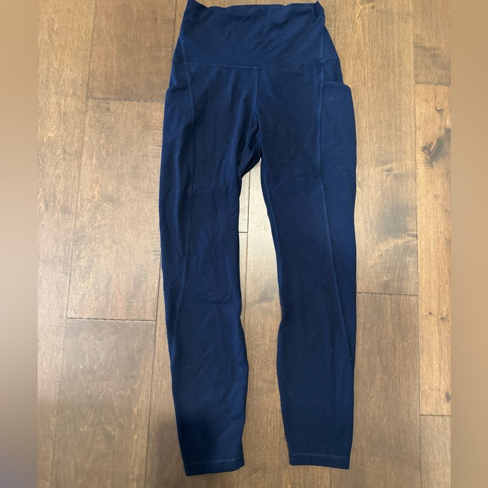 Lululemon 25” True Navy High-Waisted Align Leggings with Pockets - Picture 7 of 9